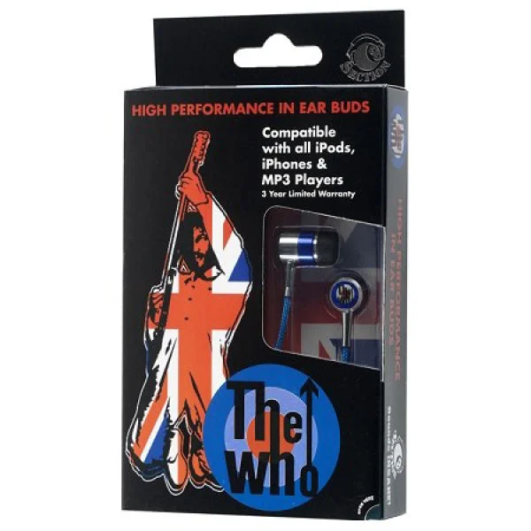 Section 8 The Who Earphones in Tribute Packaging Image 1
