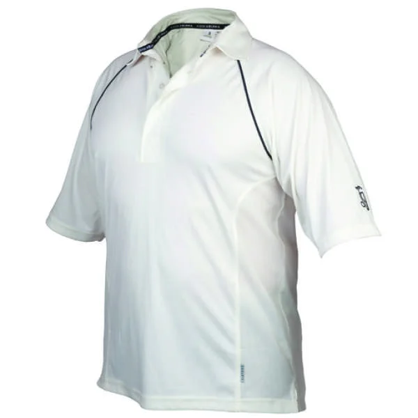 Kookaburra Predator Mid Sleeve Shirt - XSB - White Image 1