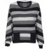 Vero Moda Women's Birut Stripe Pocket Jumper - Black - XS - Black Image 1