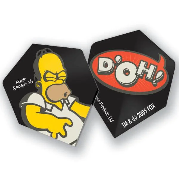 The Simpsons - D'oh! Dart Flights Image 1