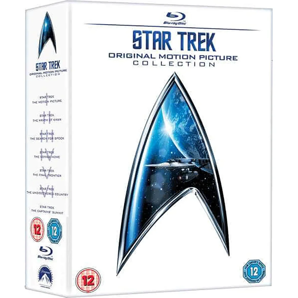Star Trek 1 - 6 Box Set Image 1
