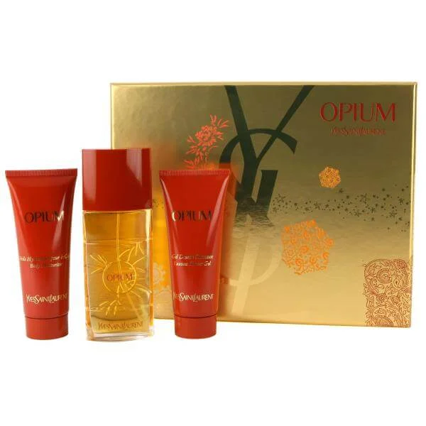 Yves Saint Laurent - Opium Gift Set (50ml Eau de Toilette with Body Lotion and Shower Gel) Image 1