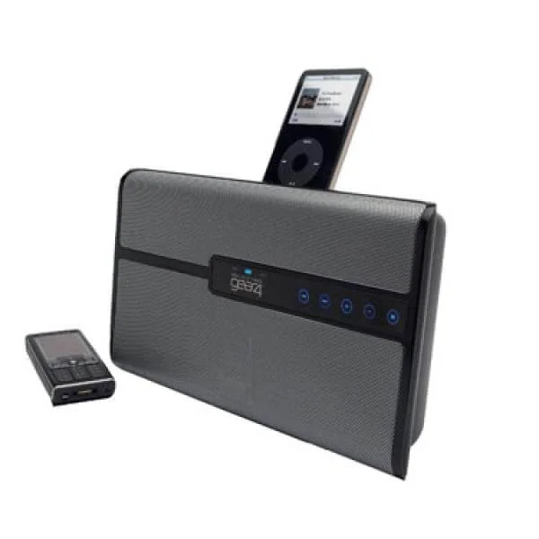 Gear4 HouseParty Blu - Bluetooth Ipod Docking Speakers Image 1