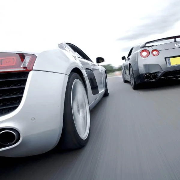 Nissan GTR v Audi R8 Image 1