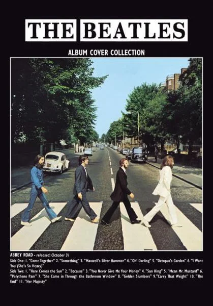 Abbey Road Album Greeting Card Image 1