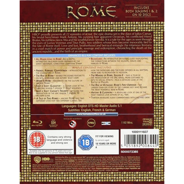 Rome Complete Box Set