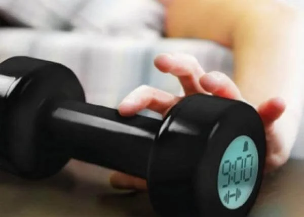 Dumbbell Alarm Clock Image 1