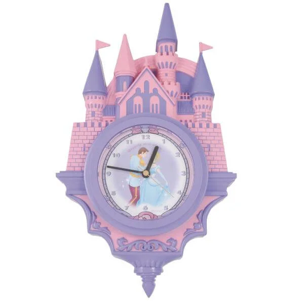 Disney Princess Castle Wall Clock Image 1