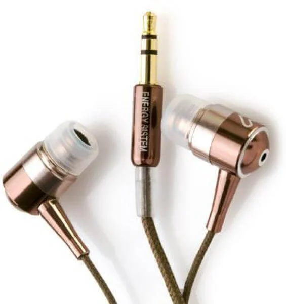 ENERGY SISTEM Energy E210 In-ear Headphones Brown Image 1