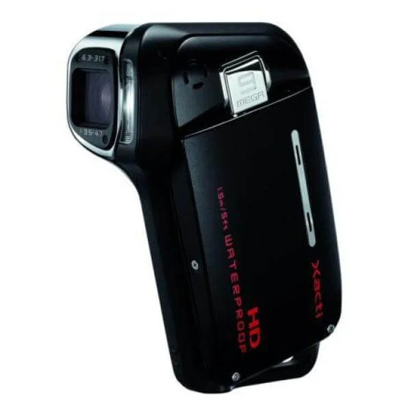 Sanyo VPC-CA9EBK Waterproof HD Camcorder Black Image 1