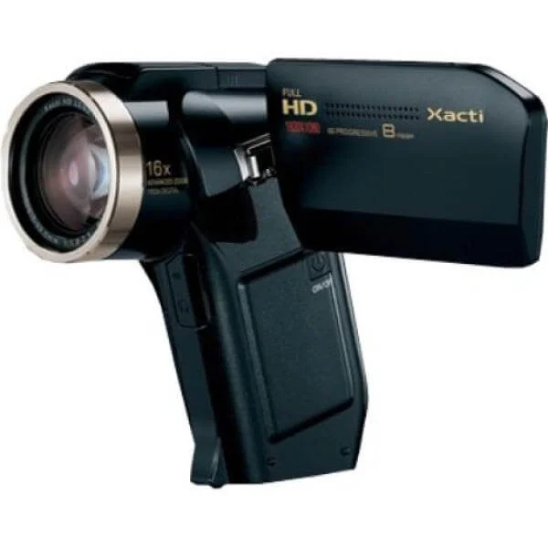 Sanyo VPC-HD2000EBK HD Camcorder Black Image 1