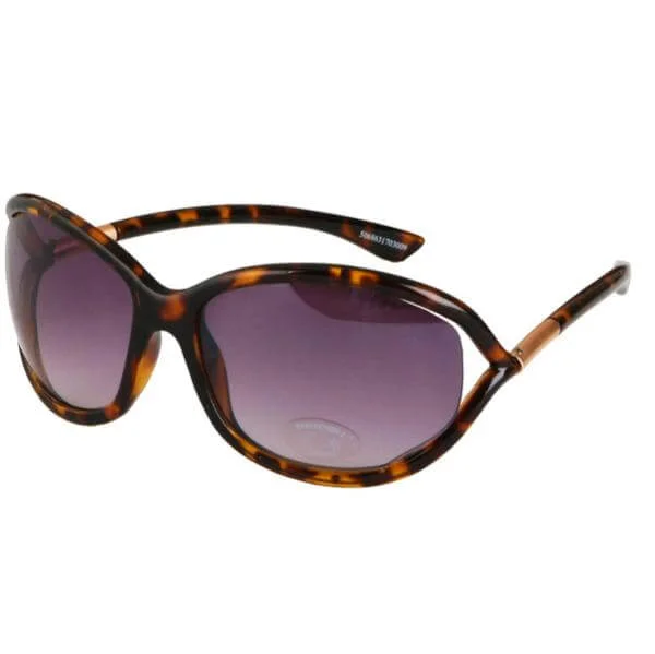 Jennifer Oversized Cut Out Detail Sunglasses Image 1