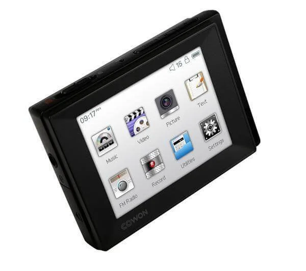 Cowon iAudio D2+ 16GB DAB MP3 Player - Black Image 1