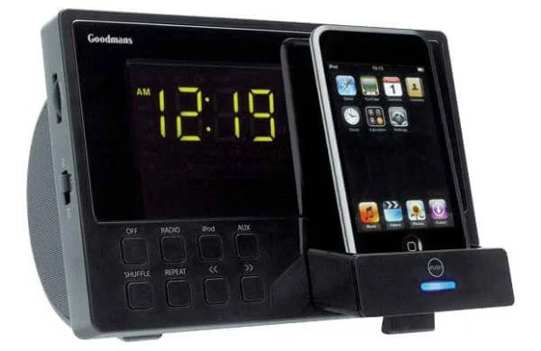 Goodmans GCR1875IP Clock Radio with iPod dock Image 1