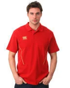 Canterbury Keech Polo Shirt-Red - S - Red Image 1