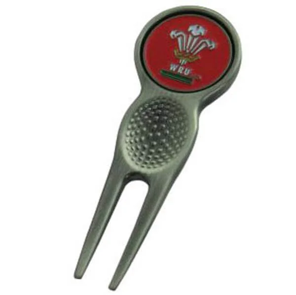Wales Rugby Golf Divot Tool Plus Marker Coin Image 1