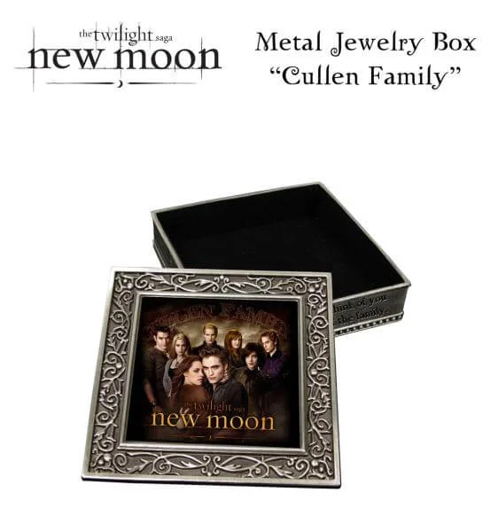 Twilight New Moon - Metal Jewellery Box - Cullen Family Image 1