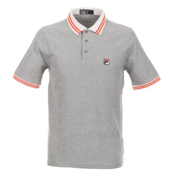 FILA Match Polo Shirt - S - Grey Image 1