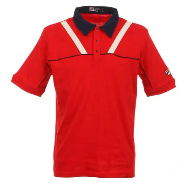 FILA Matchpoint Polo Shirt - S - Red Image 1