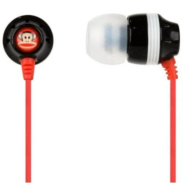 Skullcandy Ink'd Paul Frank Headphones (Black/Red) Image 1