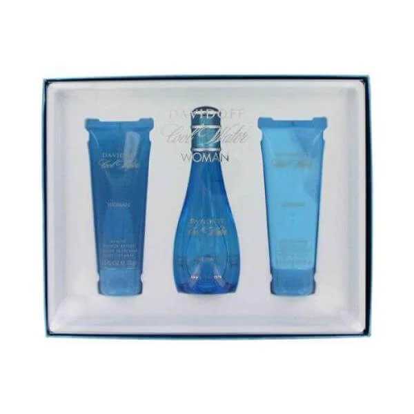 Davidoff - Cool Water Woman Gift Set (30ml Eau de Toilette with Shower Gel and Body Lotion) Image 1