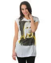 House Of The Gods - Woman's Debbie Harry Photo T-Shirt - White - XS - White Image 1