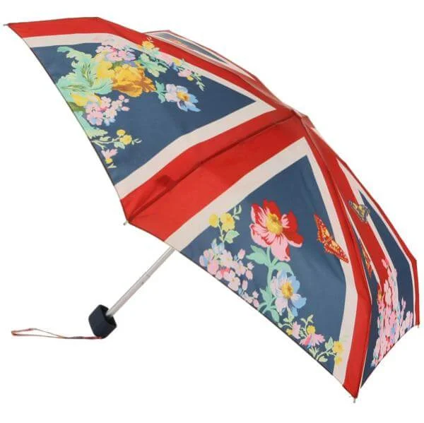 Fulton Union Jack Floral Umbrella Image 1