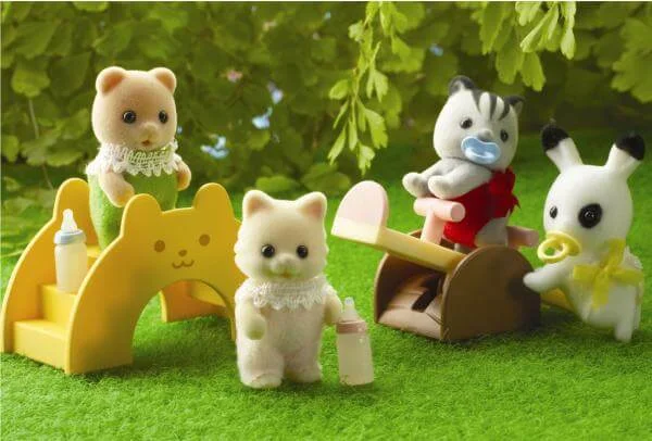 Sylvanian Families: Rainbow Nursery Figure Set Image 1