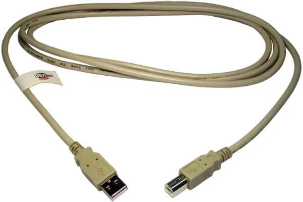 BEST 1m USB 2.0 A Male - B Male (USB2-101) Image 1