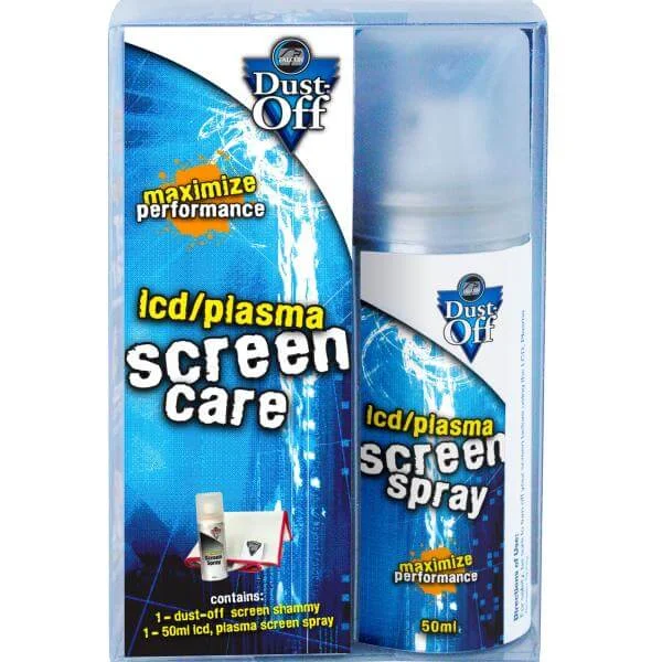 Dust-Off Gaming Plasma/LCD Screen Care Kit - 50ml Image 1