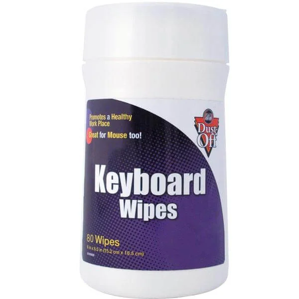 Dust-Off Keyboard Wipes - 80 wipes Image 1