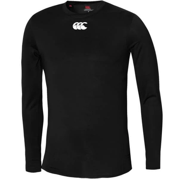 Canterbury Cold Long Sleeved Baselayer - S - Black Image 1