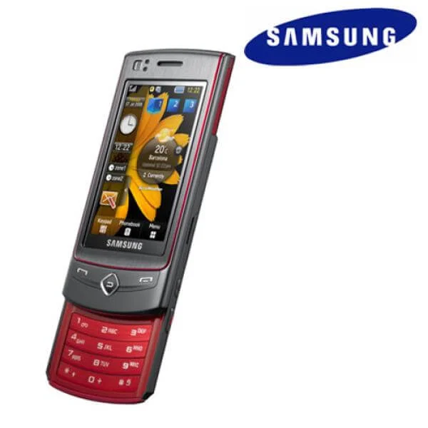 Samsung S8300 Tocco Sim Free Mobile Phone - Black/Red Image 1