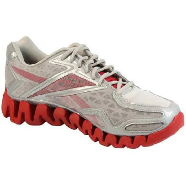 Reebok Women's Zigsonic Trainers White/Red - 4 - White Image 1