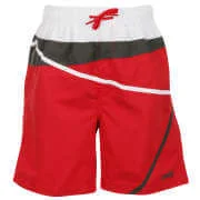 Zoggs Boys Coolum Junior Shorts - Red - S - Red Image 1