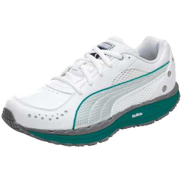 Puma BodyTrain LS Women's - White/Silver/Green - 3 - White Image 1