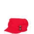 Button detail Porters Cap - One Size - Red Image 1