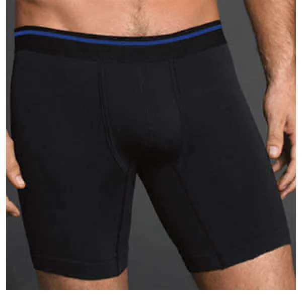 Equmen Precision Long Trunks - L - Black Image 1