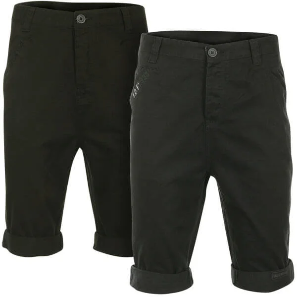 Brave Soul Men's 2-Pack College Shorts - Navy/Black - S - Navy/Black Image 1