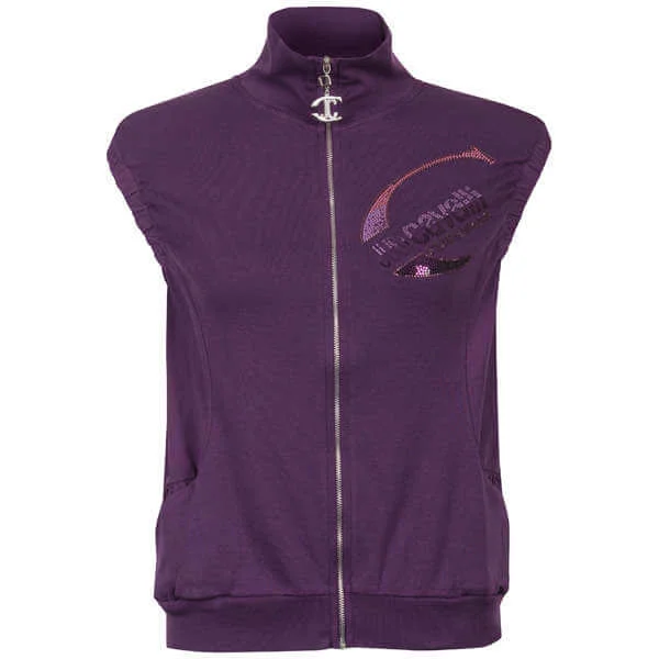 Just Cavalli Women's Branded Gillet - Violet - 6 - Violet Image 1