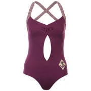 John Galliano Women's Anchor Swimsuit - Violet - 12 - Violet Image 1