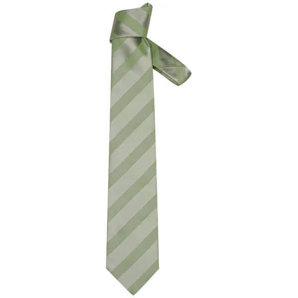 Hugo Boss Men's Tie Bt93 11029 - Light Green Image 1