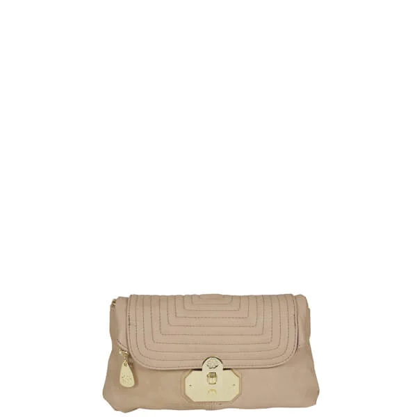 Mischa Barton Germaine Clutch Bag - Caramel Image 1