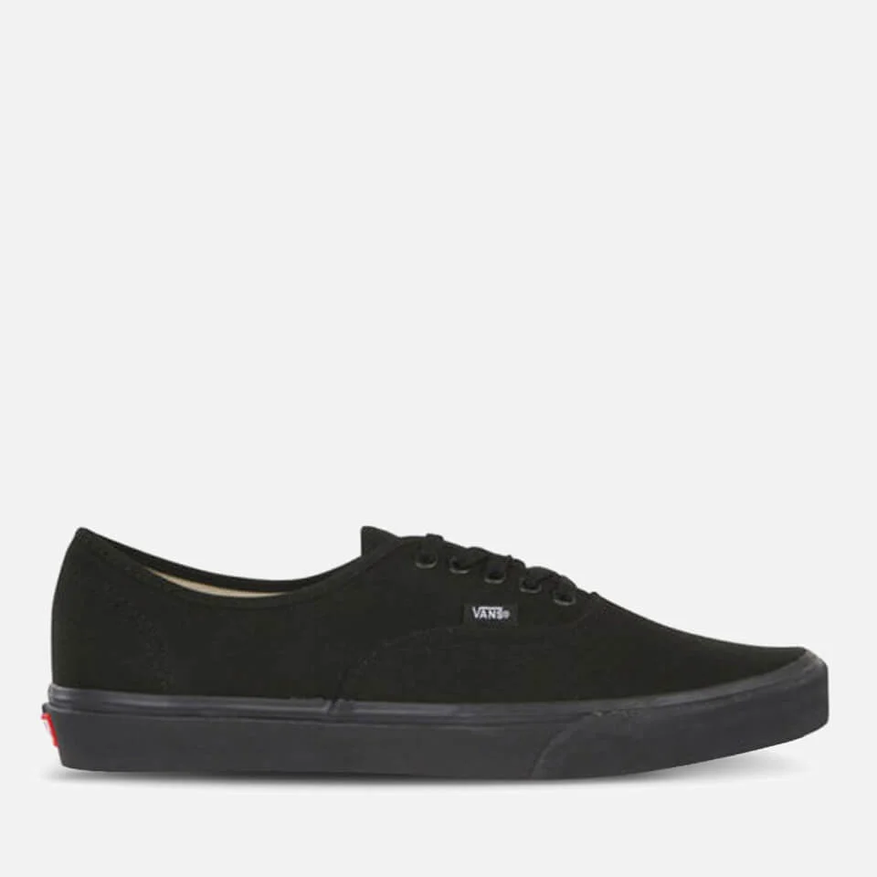 Vans Authentic Trainers - Black/Black - UK 3 Image 1
