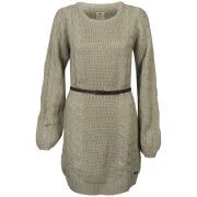 Pepe Women's Harrison Cable Knit Dress - Cream Lace - XS - Cream Image 1