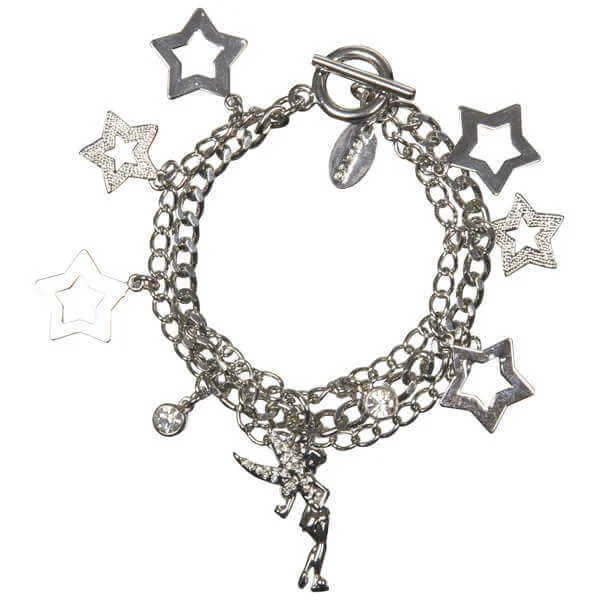 Disney Tinkerbell Charm bracelet Minnie Charms Bracelet in silver Image 1