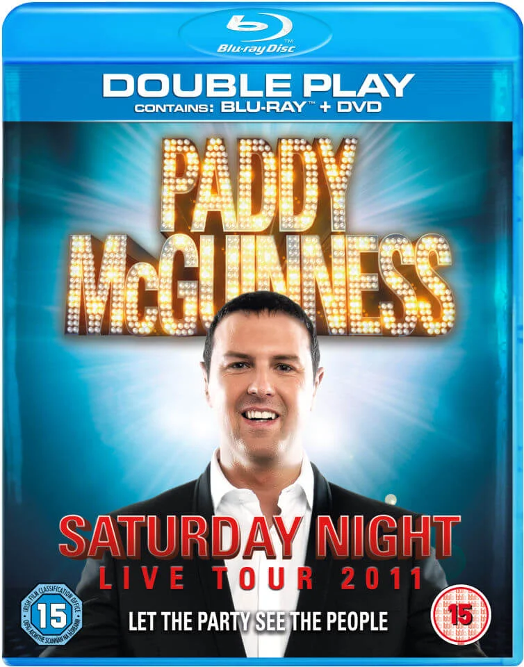 Paddy McGuinness: Saturday Night Live Tour 2011 - Double Play (Blu-Ray and DVD) Image 1