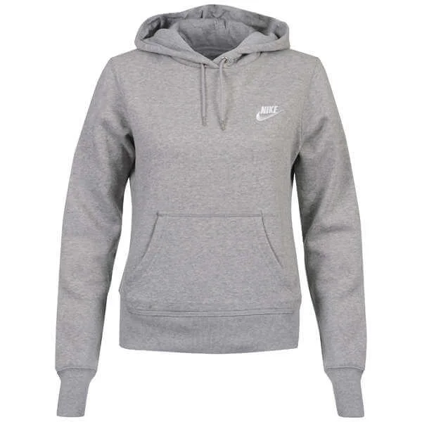 Nike Women's Hooded Sweatshirt - Grey - S - Grey Image 1