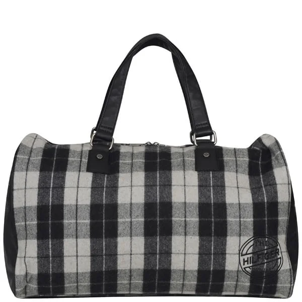 Hilfiger Denim Men's Bailey Check Duffle Image 1