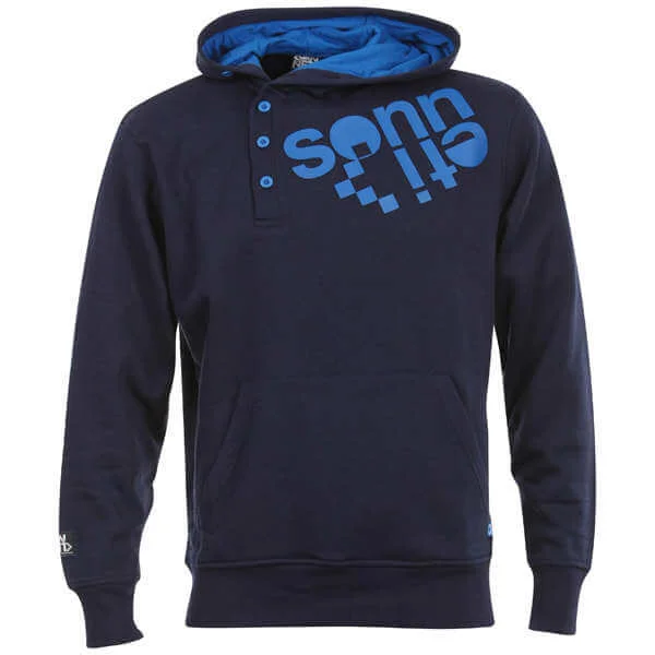 Sonneti Men's Offset Hoody - Navy - S - Navy Image 1